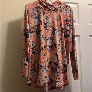 🌸 Floral Pink Hoodie